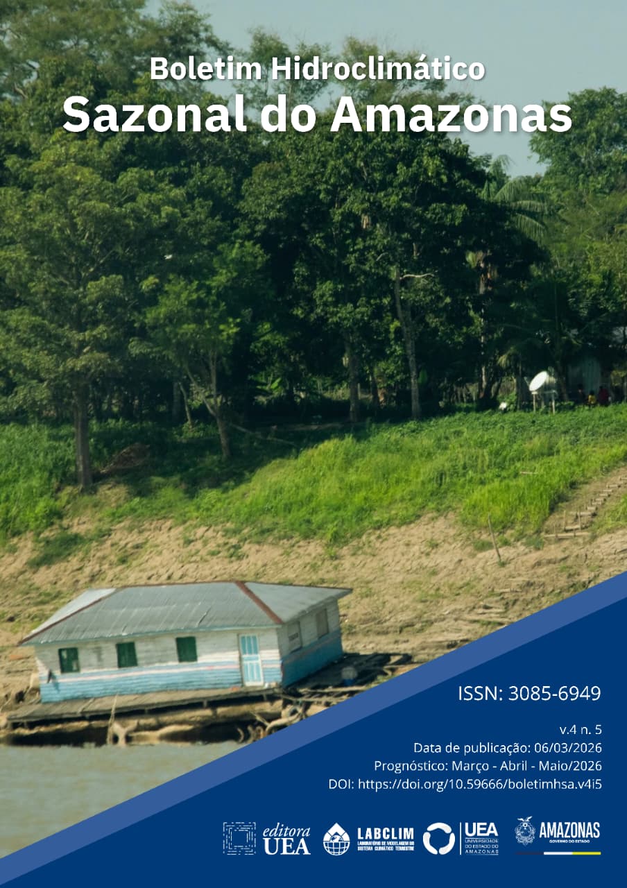 					Visualizar v. 4 n. 5 (2026): Boletim Hidroclimático Sazonal do Amazonas
				