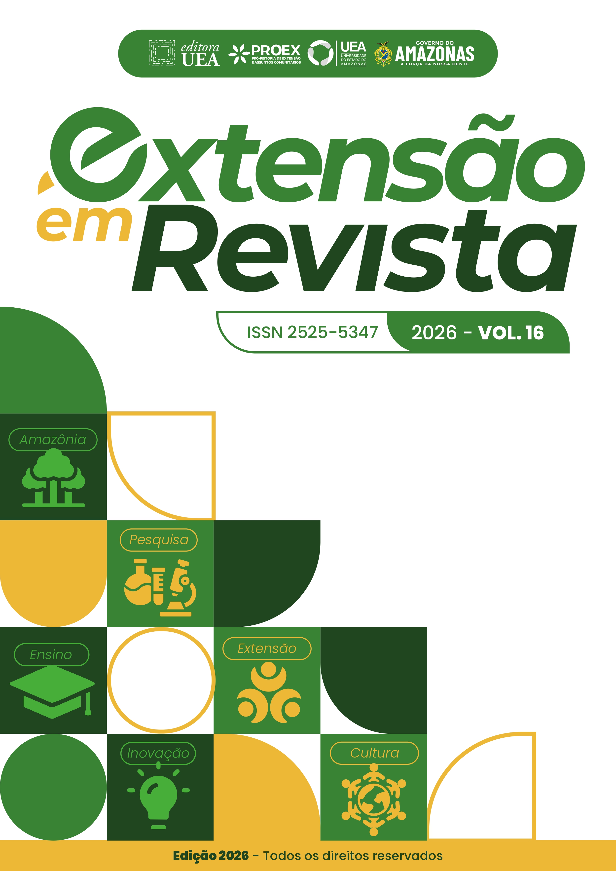 					Visualizar v. 16 (2026): Extensão em Revista - Fluxo Contínuo 
				